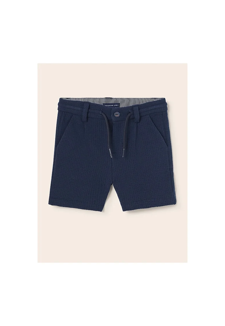 Pantaloni scurti copii,  Bumbac, Albastru marin, Bleumarin