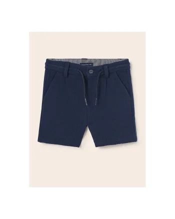 Pantaloni scurti copii,  Bumbac, Albastru marin, Bleumarin