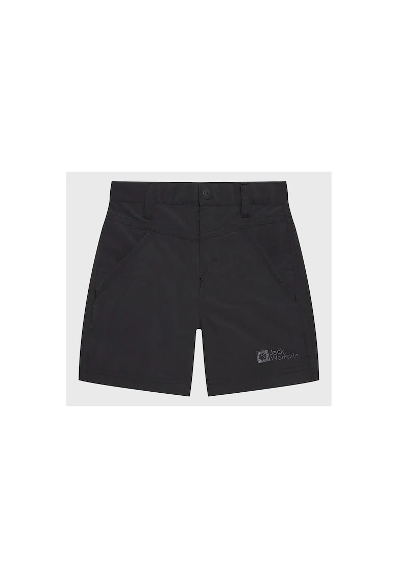 Pantaloni scurti copii,  Poliamida, Negru, Negru