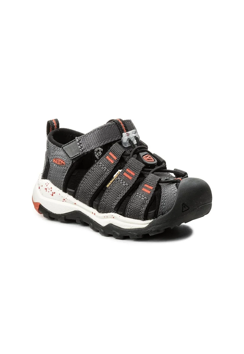 Sandale copii,  Newport Neo H2, Sintetic, Gri, Gri