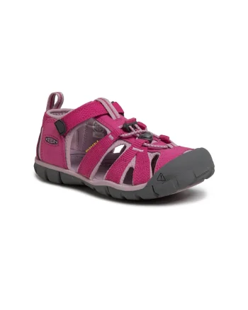 Sandale fete,  207127845, Roz, Piele ecologica,
