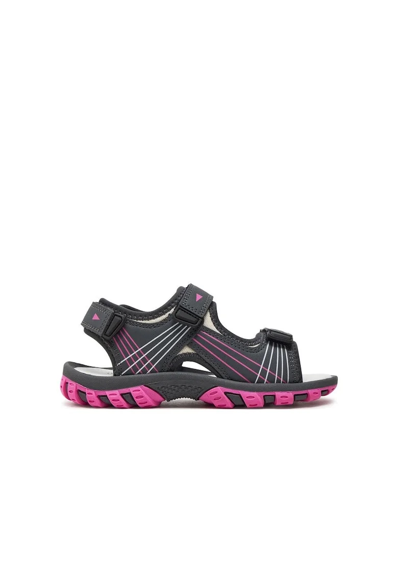 Sandale copii,  304457, Piele ecologica, Gri