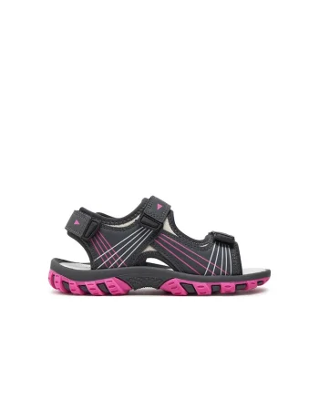 Sandale copii,  304457, Piele ecologica, Gri