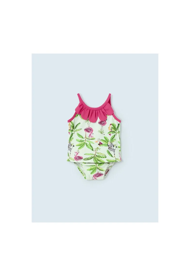 Costum de baie Fete,  302053056 Poliester, Multicolor