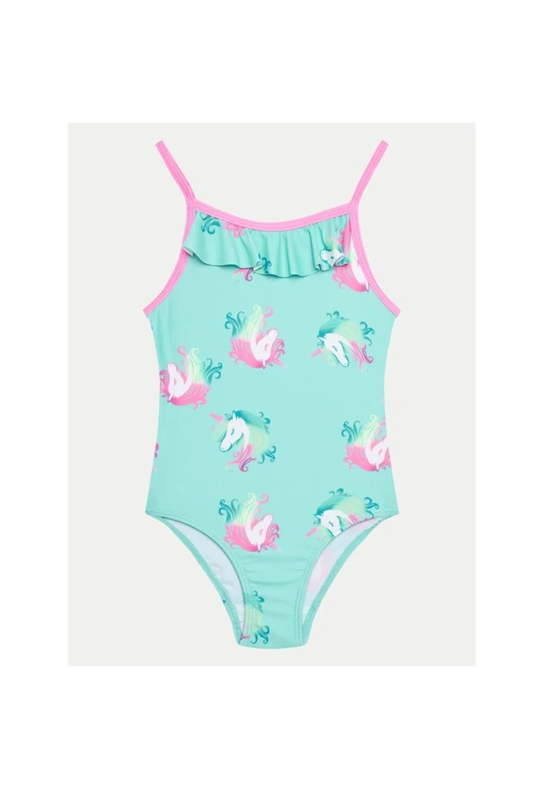 Costum de baie copii,  49118, Albastru, Poliester