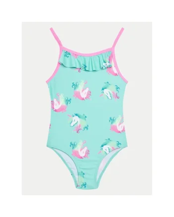 Costum de baie copii,  49118, Albastru, Poliester