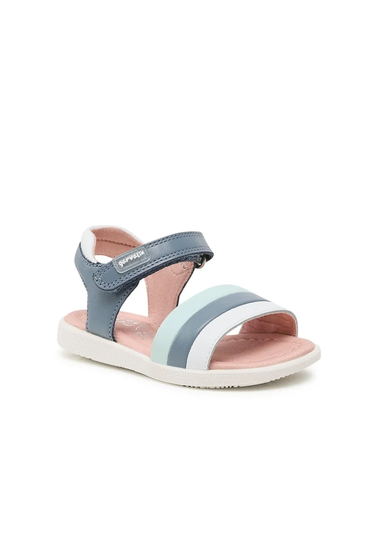 Sandale copii,  302657605, Piele naturala, Albastru, Albastru