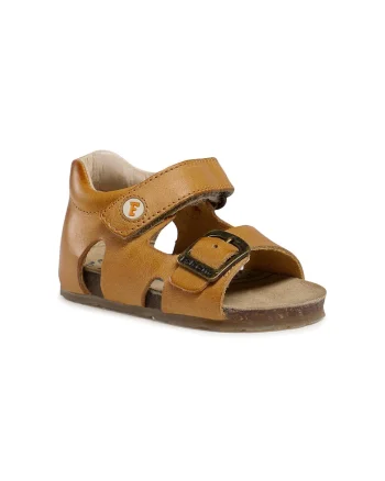 Sandale copii,  208158855, Piele naturala, Maro, Maro