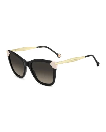 Ochelari de soare cat-eye cu lentile in degrade, Auriu