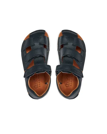 Sandale copii,  888428, Piele naturala, Albastru