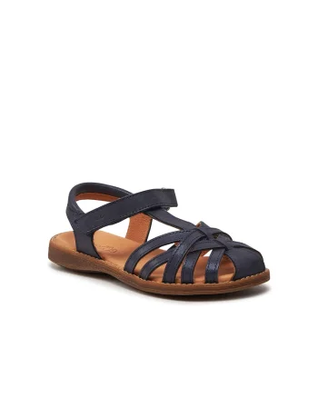 Sandale copii,  887698, Piele naturala, Albastru