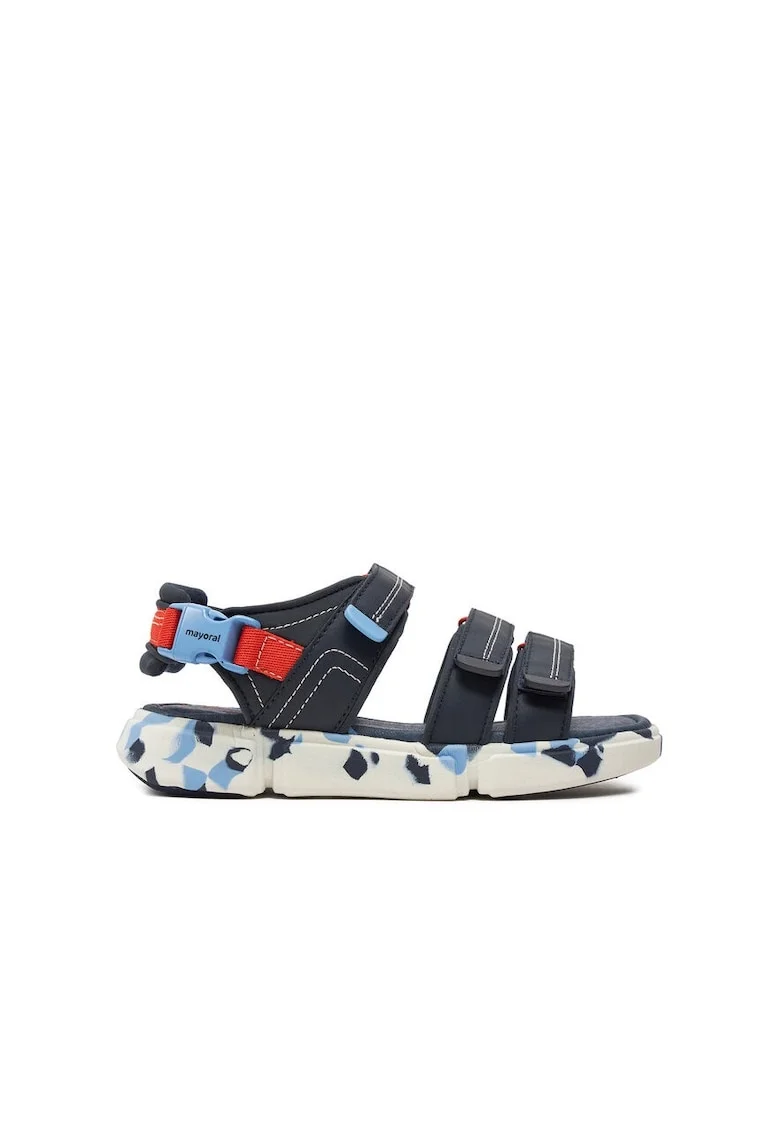 Sandale copii,  23019, Piele ecologica, Bleumarin, Bleumarin