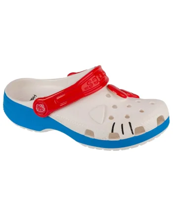 Papuci flip-flop ,  Classic Hello Kitty Iam Kids Clog 209454, Alb