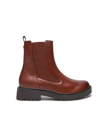 Botine dama,  304310 Piele naturala, Maro1