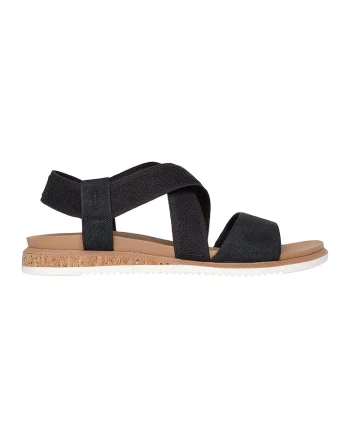 Sandale slingback Desert Kiss, Negru
