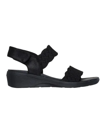 Sandale cu inchidere velcro Arya - On The Rise, Negru