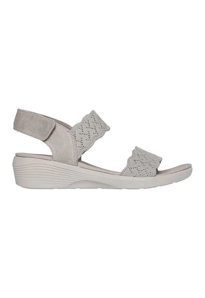 Sandale cu inchidere velcro Arya - On The Rise, Gri