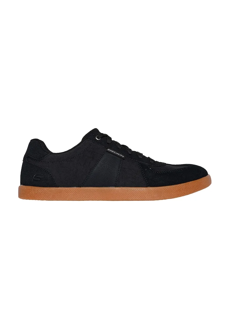Pantofi sport cu garnituri din piele intoarsa Placer - Camilo, Negru