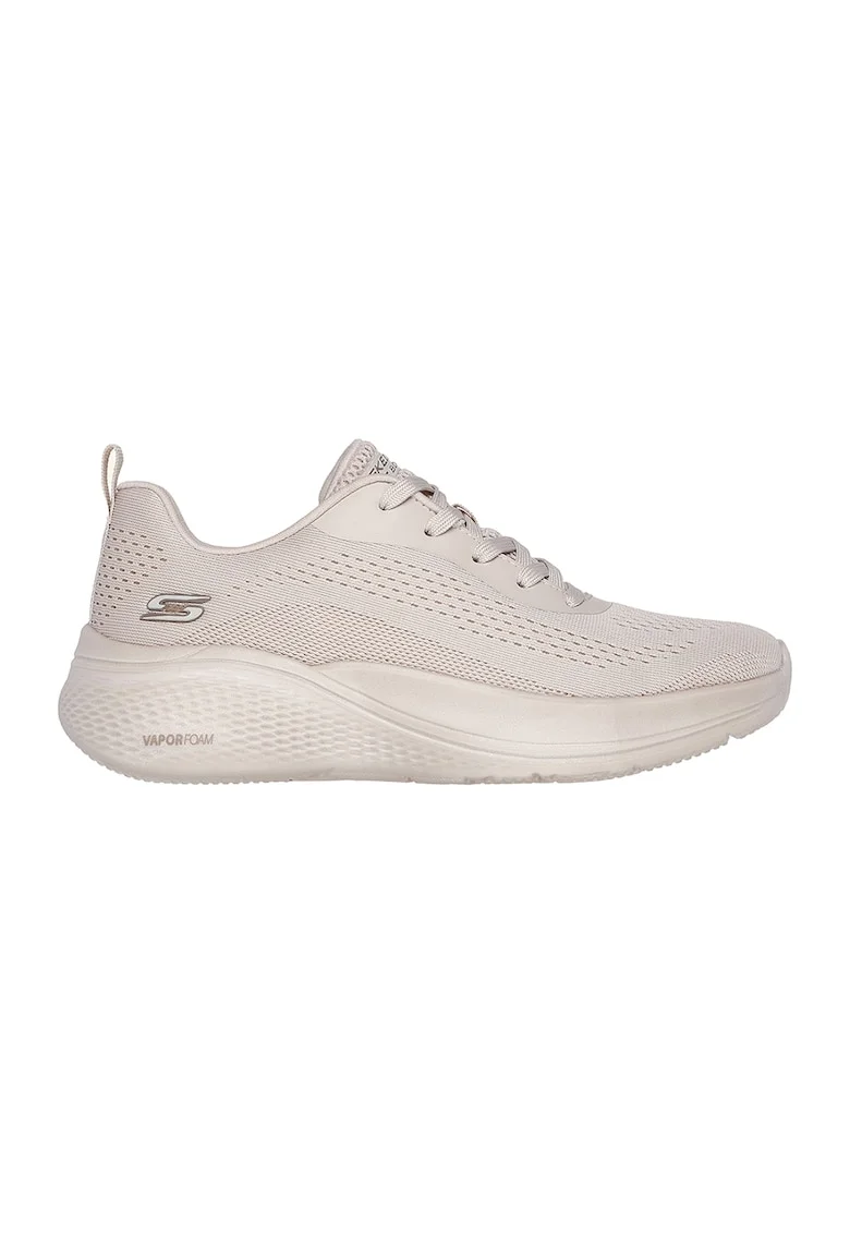 Pantofi sport din tricot BOBS, Crem