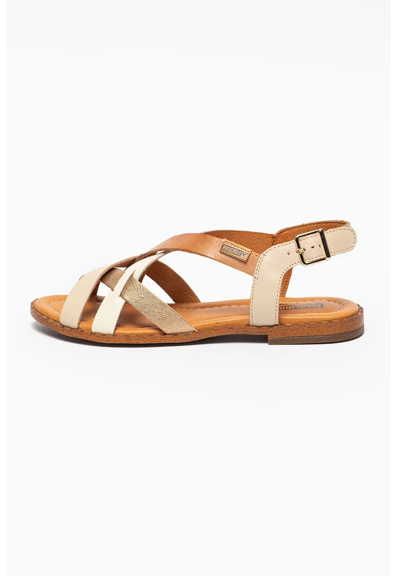 Sandale slingback de piele Algar