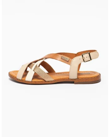 Sandale slingback de piele Algar