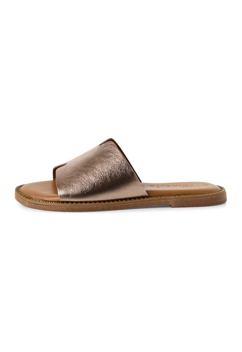 Papuci de piele, Auriu rose
