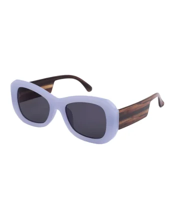 Ochelari de soare patrati Serenity, Maro/Violet deschis