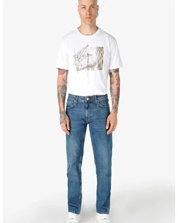 Pantaloni De Barbati Denim Regular Fit 045 David Cl1062413