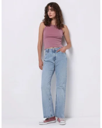 Pantaloni De Dama Albastru Regular Fit 791 Monica Cl1068783 8684112169842