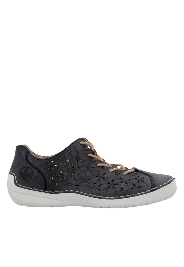Pantofi casual, dama,  ANTISTRESS, 52518-14 bleumarin, piele ecologica, Bleumarin
