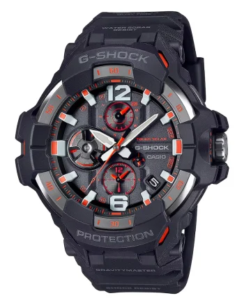 Ceas G-Shock, Bleumarin/Gri inchis/Rosu vermillion