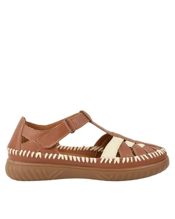 Pantofi casual, dama,  KL60027C maro, piele naturala, Maro