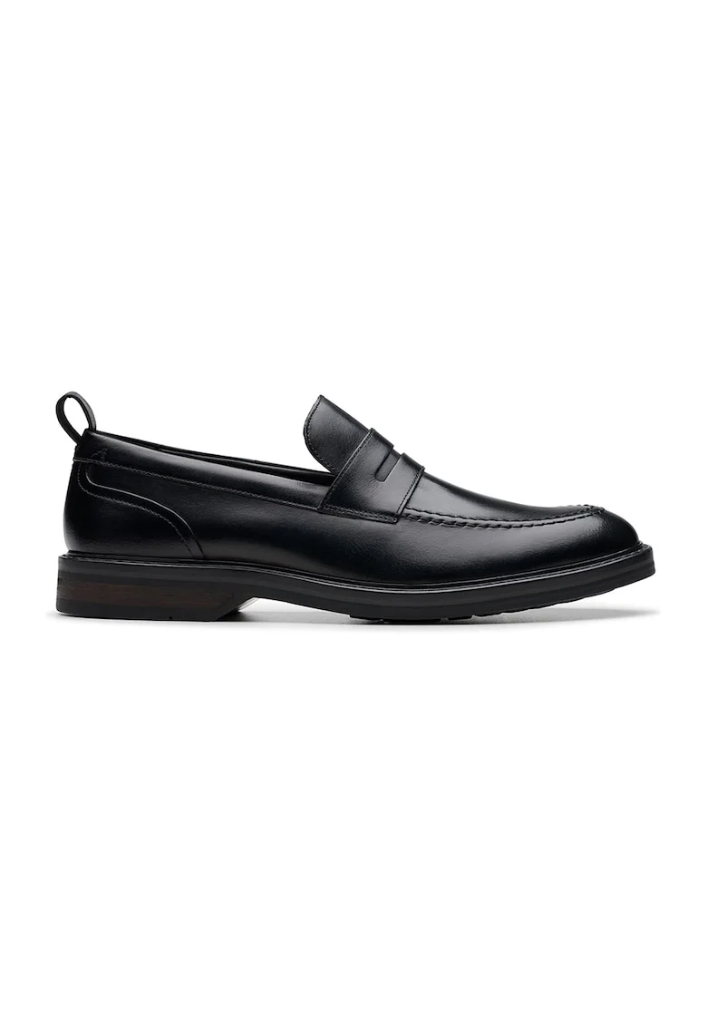 Pantofi loafer de piele Aldwin Step, Negru