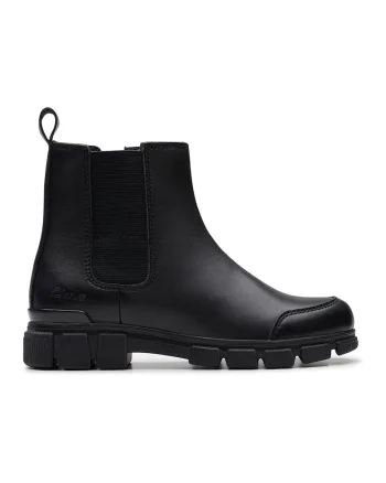 Ghete de piele Evyn, Negru
