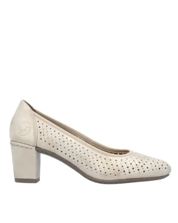 Pantofi casual, dama,  41057-60, auriu, piele ecologica, Auriu