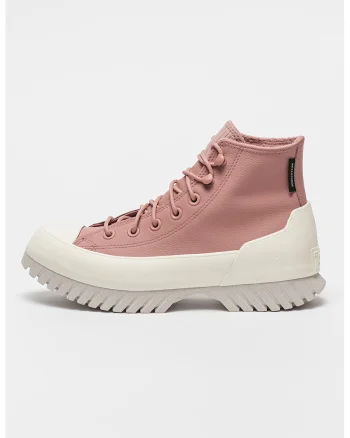 Tenisi unisex din piele Chuck Taylor All Star Lugged 2.0, Roz prafuit