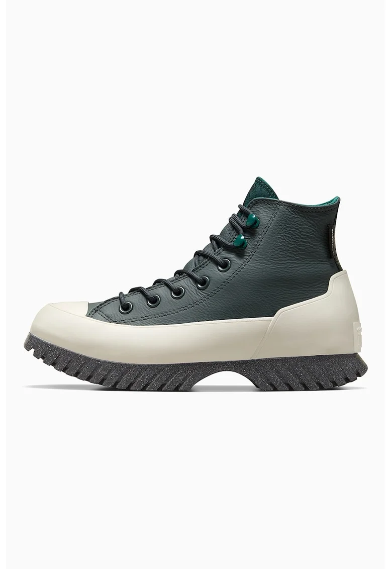 Pantofi sport de piele Chuck Taylor All Star Lugged 2.0, Verde englez