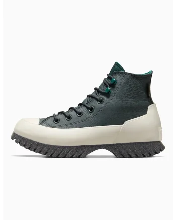 Pantofi sport de piele Chuck Taylor All Star Lugged 2.0, Verde englez