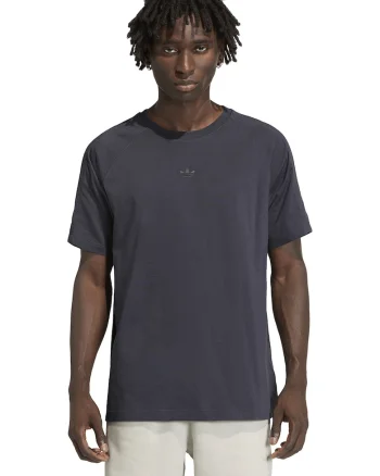 Tricou lejer din bumbac cu maneci raglan Essentials, Albastru ultramarin