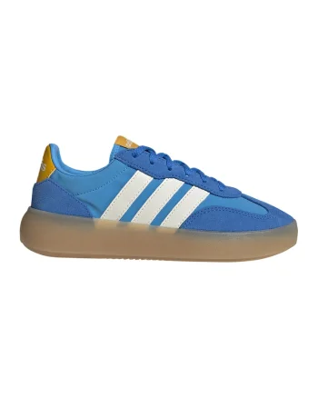 Pantofi sport cu detalii din piele intoarsa Barreda Decode, Alb/Albastru pastel