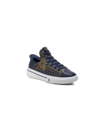 Pantofi sport barbati  303795481, Piele naturala, Albastru, Albastru