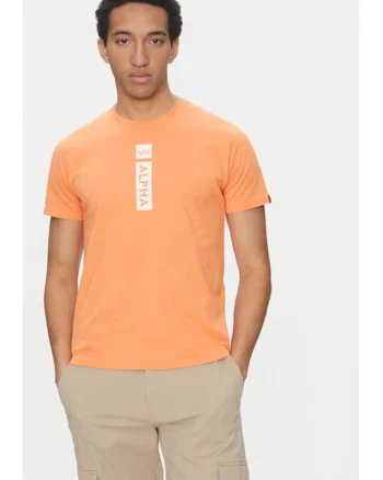 Tricou barbati,  305301673, Bumbac, Portocaliu, Portocaliu