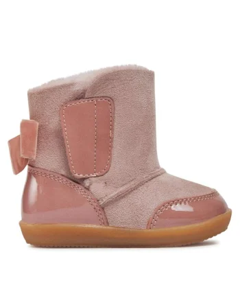 Pantofi copii  303275136, Piele intoarsa, Roz, Roz