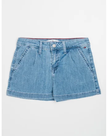 Blugi scurti cu buzunare, Albastru pastel