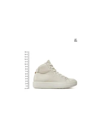 Pantofi sport copii  304340468, Piele naturala, Alb, Alb