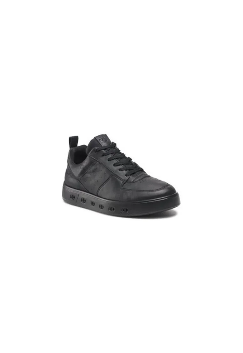Pantofi sport barbati  209817232, Piele naturala, Negru, Negru