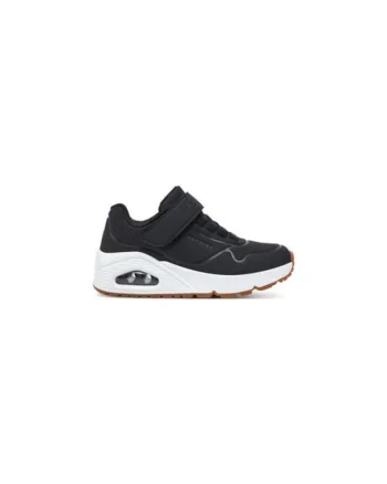 Pantofi sport baieti  301114772, Piele ecologica, 33.5 EU, Negru