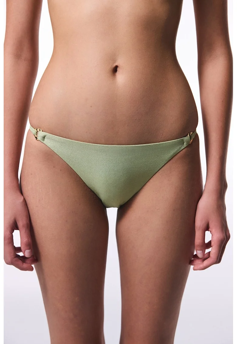 Bikini cu model uni, Kaki