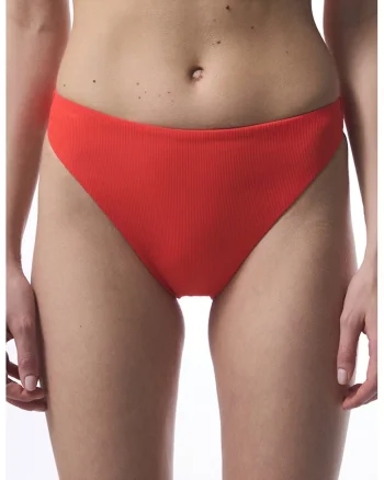 Bikini cu model uni, Rosu vermillion