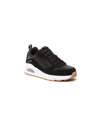 Pantofi sport baieti  300593462, Piele ecologica, Negru, Negru
